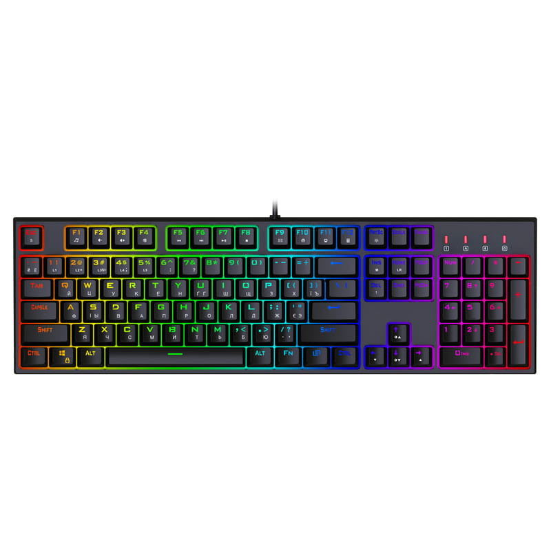 Игровая клавиатура 1stPlayer DK5.0 RGB Outemu Red USB (DK5.0-RD) (Black)