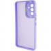 Фото TPU+PC чохол Accent на Samsung Galaxy A35 (White / Purple) в маназині vchehle.ua