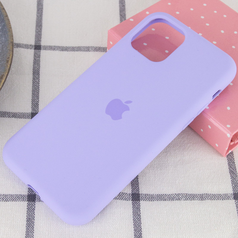 Фото Чехол Silicone Case Full Protective (AA) для Apple iPhone 11 (6.1") (Сиреневый / Dasheen) на vchehle.ua