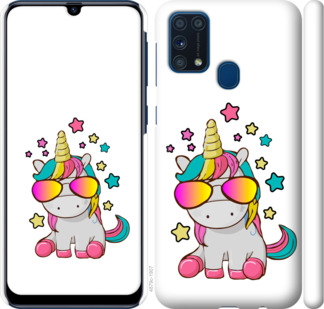 

Чехол Единорог в очках для Samsung Galaxy M31 M315F 932830