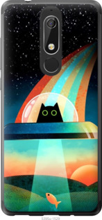 

Чехол Кот, нло, радуга, рыба для Nokia 5.1 1403467