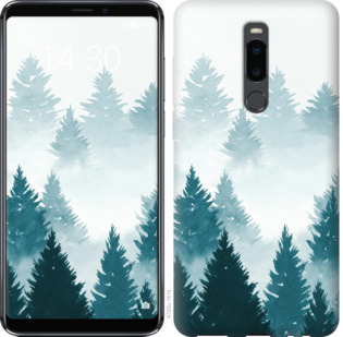 

Чехол Акварельные Елки для Meizu Note 8 862653