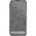 Кожаный чехол-книжка Belora для Xiaomi Redmi 9A (Gray)