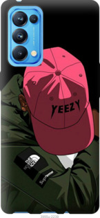 

Чехол logo de yeezy для Oppo Reno5 Pro 1176419