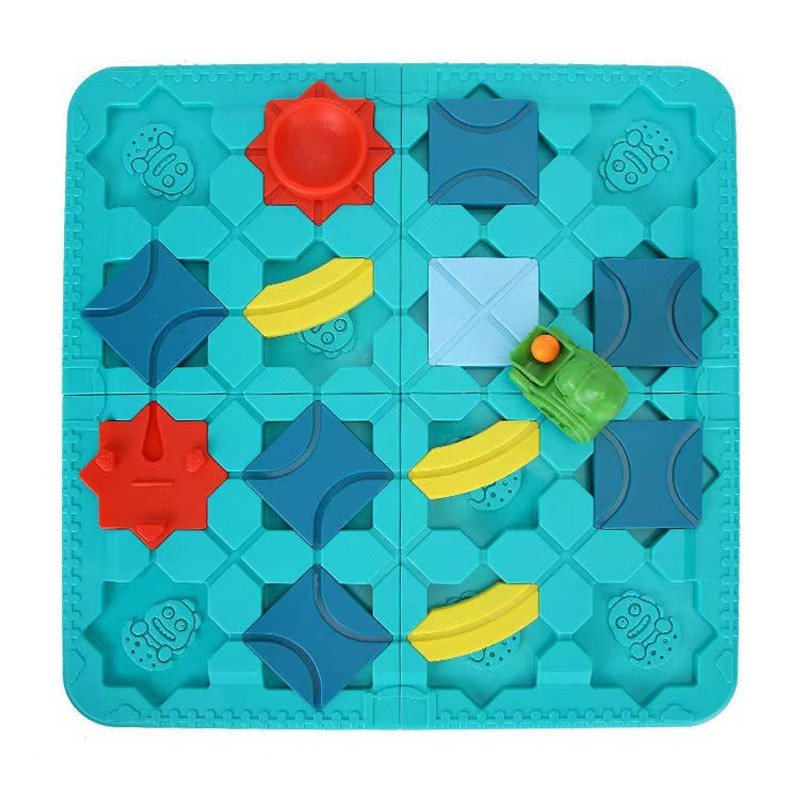 Настольная интерактивная игра Ummi BS779 Logical Road Builder (Mini) (Green)