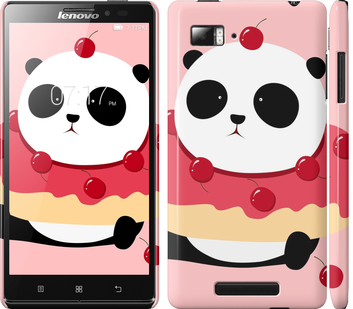 

Чехол Панда с пончиком для Lenovo Vibe Z K910 247573
