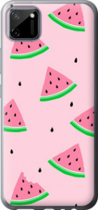 Чехол Розовый арбуз для Realme C11 2020