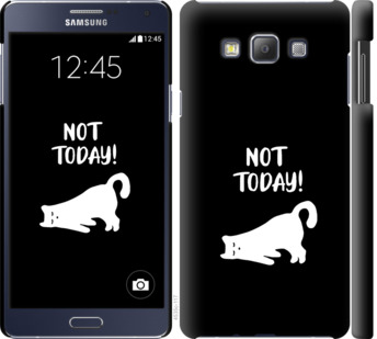 

Чехол Уставший кот для Samsung Galaxy A7 A700H 874098