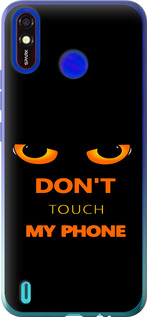 Чохол Don't touch the phone на Tecno Spark 4 Lite