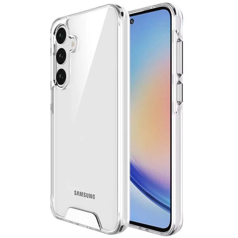 Чохол TPU Space Case transparent на Samsung Galaxy A35 (Прозорий) в магазині vchehle.ua