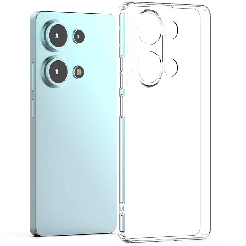 Фото TPU чехол Epic Transparent 1,5mm Full Camera для Xiaomi Redmi Note 13 Pro 4G/Poco M6 Pro 4G/Note 14S (Бесцветный (прозрачный)) в магазине vchehle.ua