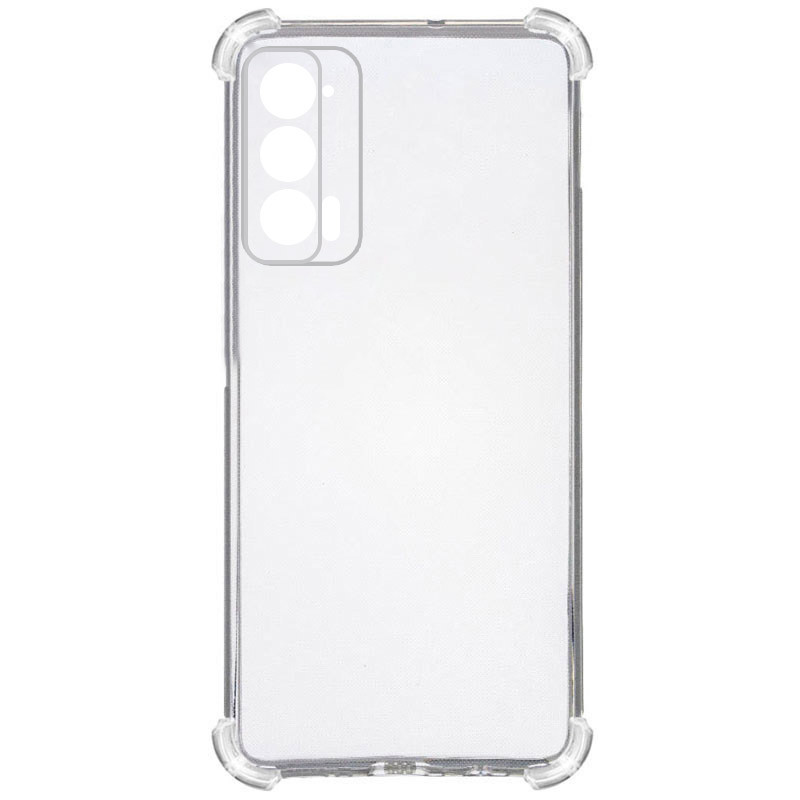 TPU чехол GETMAN Ease logo усиленные углы для Motorola Edge 20