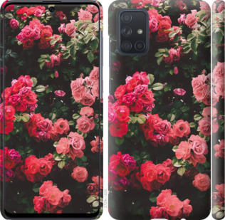 

Чехол Куст с розами для Samsung Galaxy A71 2020 A715F 878814