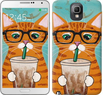 

Чохол Зеленоокий кіт в окулярах на Samsung Galaxy Note 3 N9000 625137