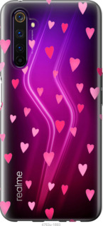 

Чехол Сердечки 2 для Realme 6 Pro 1030756