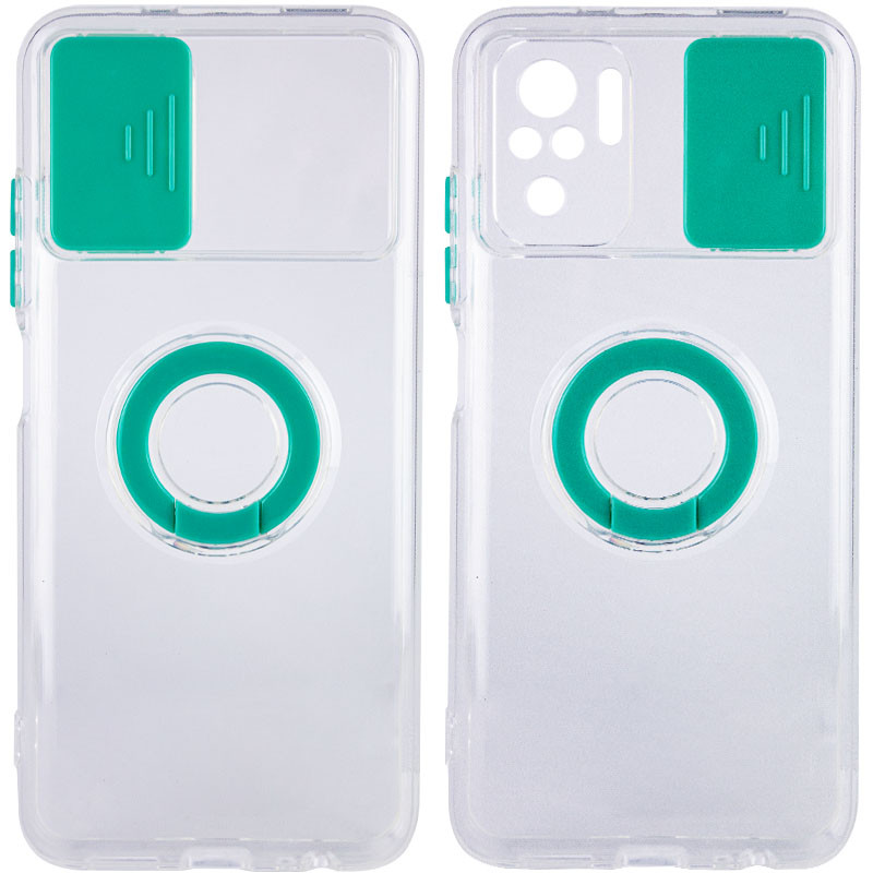 

Чехол Camshield ColorRing TPU со шторкой для Xiaomi Redmi Note 10 (Мятный) 1162392