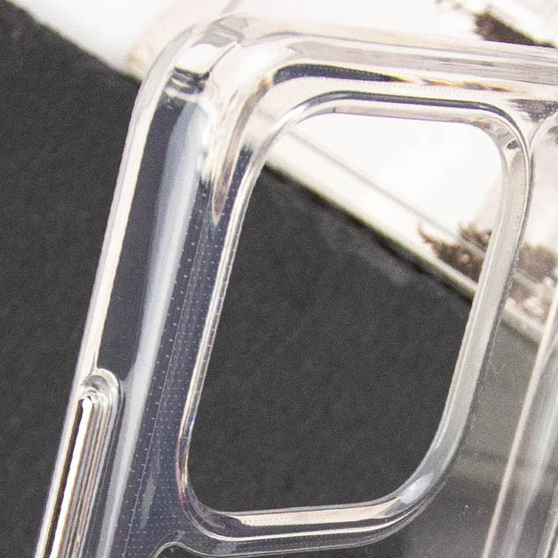 Фото Чохол TPU+PC Clear 2.0 mm metal buttons на Xiaomi Redmi 9C (Прозорий) в маназині vchehle.ua
