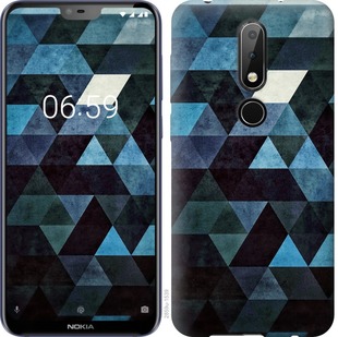 

Чехол Треугольники для Nokia 6.1 Plus 690804