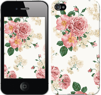 

Чехол цветочные обои v1 для iPhone 4 642057