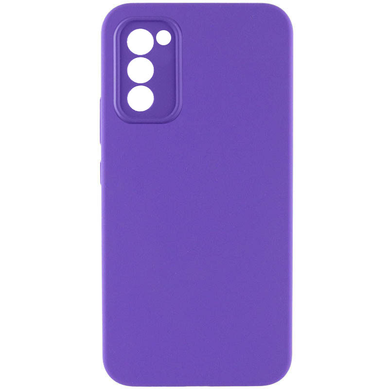 Чохол Silicone Cover Lakshmi Full Camera (AAA) на Samsung Galaxy S20 FE (Фіолетовий / Amethyst)