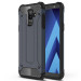 Броньований протиударний TPU+PC чохол Immortal на Samsung Galaxy A6 Plus (2018) (Метал / Gun Metal)