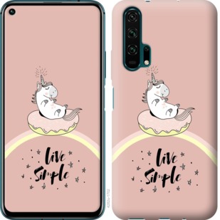 

Чехол Единорожка в пончике для Huawei Honor 20 Pro 741185