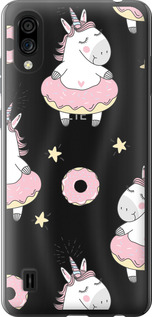 

Чехол Единорожки для ZTE Blade A5 2020 1624642