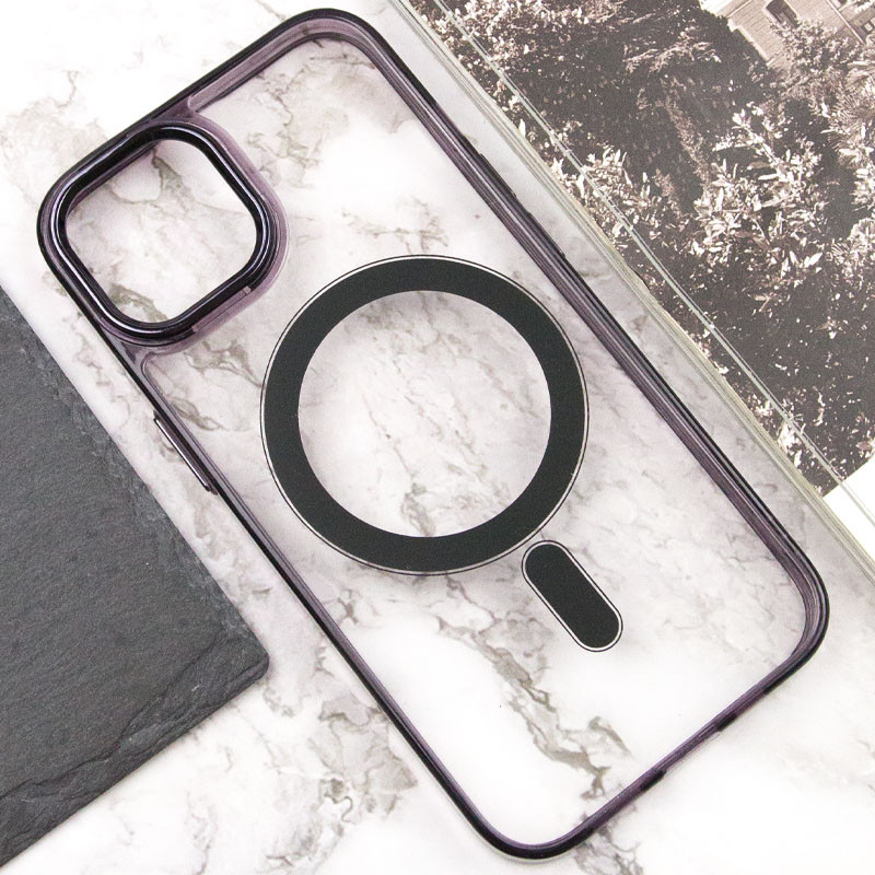 Купити Чохол TPU Iris with Magnetic safe на Apple iPhone 12 Pro Max (6.7") (Чорний) на vchehle.ua