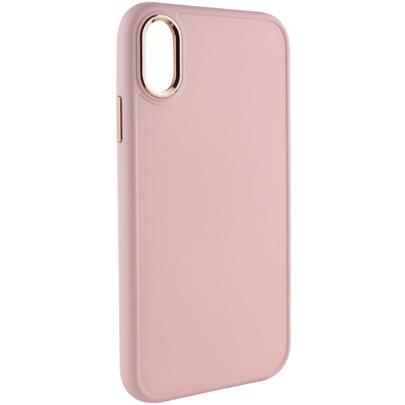 Фото TPU чехол Bonbon Metal Style для Apple iPhone XS Max (6.5") (Розовый / Light pink) на vchehle.ua
