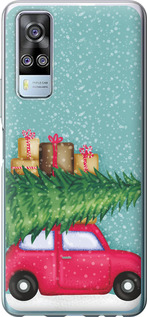 

Чехол Машина с подарками для Vivo Y51 2020 1671861