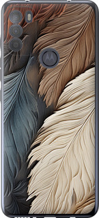 

Чехол Листья в стиле бохо для Motorola G50 1629065