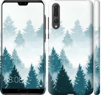 

Чохол Акварельні Ялинки на Huawei P20 Pro 862776