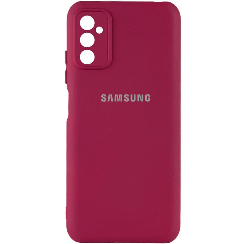 

Чехол Silicone Cover My Color Full Camera (A) для Samsung Galaxy M52 (Бордовый / Marsala) 1234607