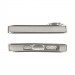 Фото TPU чехол Fibra Chrome with Magnetic safe для Apple iPhone 16 (6.1") (Silver) на vchehle.ua