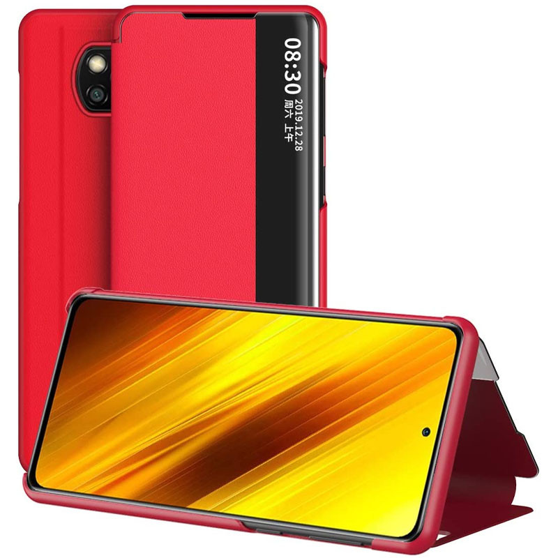 

Чохол-книжка Smart View Cover для Xiaomi Poco X3 NFC (Червоний) 1117124