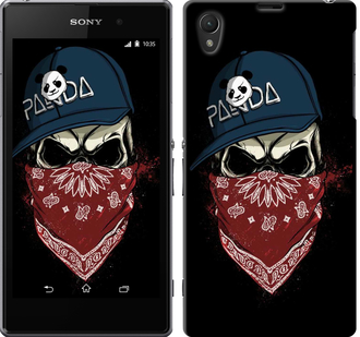 

Чехол Череп в кепке для Sony Xperia Z1 C6902 358608