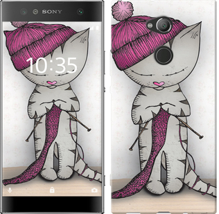 

Чохол Кішка рукодільниця на Sony Xperia XA2 H4113 658325