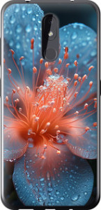 Чехол Роса на цветке для Nokia 3.2