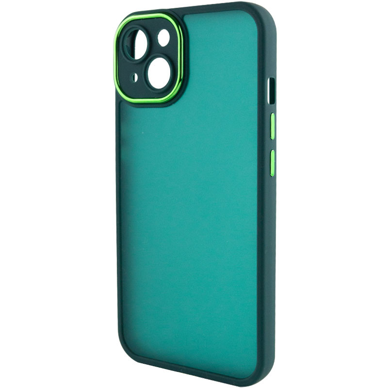 Фото TPU+PC чохол Accent на Apple iPhone 13 (6.1") (Green) в маназині vchehle.ua