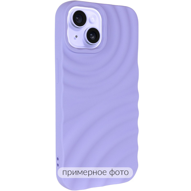 Чохол TPU MonoWave на Apple iPhone 15 (6.1") (Light Blue)