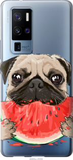

Чохол Мопс і кавун на Vivo X50 Pro Plus 1083503