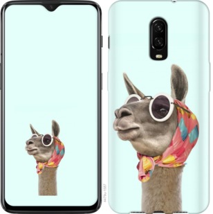 

Чехол Модная лама для OnePlus 6T 753533