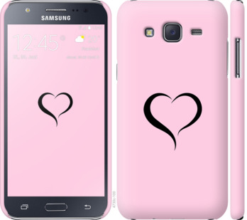 

Чехол Сердце 1 для Samsung Galaxy J5 (2015) J500H 899381