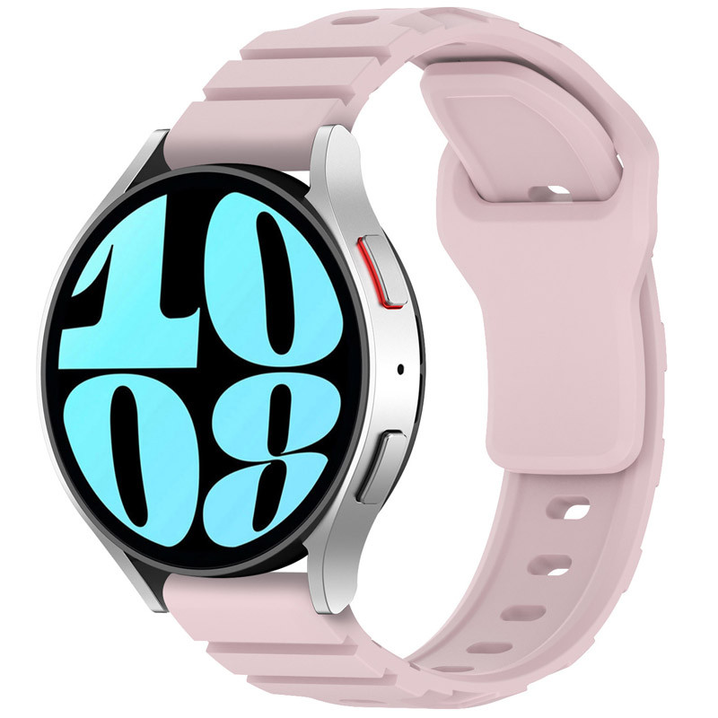 Силіконовий ремінець Defense для Smart Watch 22mm (Light Pink)