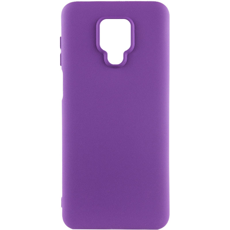 Чохол Silicone Cover Lakshmi (AA) на Xiaomi Redmi Note 9s / Note 9 Pro / Note 9 Pro Max (Фіолетовий / Purple)