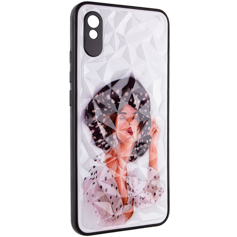 TPU+PC чохол Prisma Ladies на Xiaomi Redmi 9A (Girl in a hat)