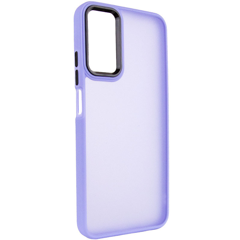 Чехол TPU+PC Lyon Frosted для Motorola Edge 50 Fusion / G85 (Purple)