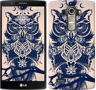 

Чехол Узорчатая сова для LG G4 H815 627410