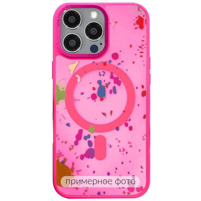 Чохол TPU+PC Flush with Magnetic Safe на Samsung Galaxy S25 Ultra (Barbie Pink)