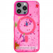 Чохол TPU+PC Flush with Magnetic Safe на Samsung Galaxy S25 Ultra (Barbie Pink)